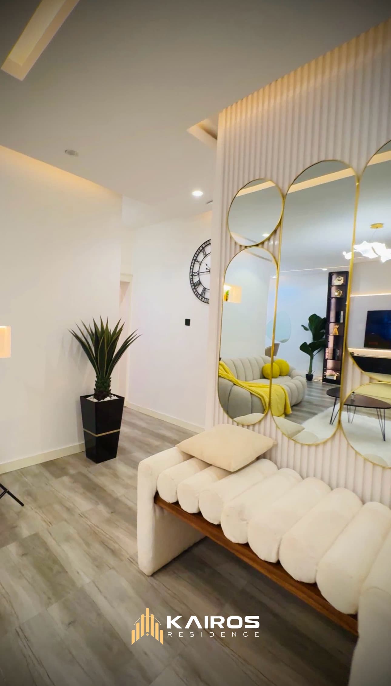 Kairos Residence — mirror hall